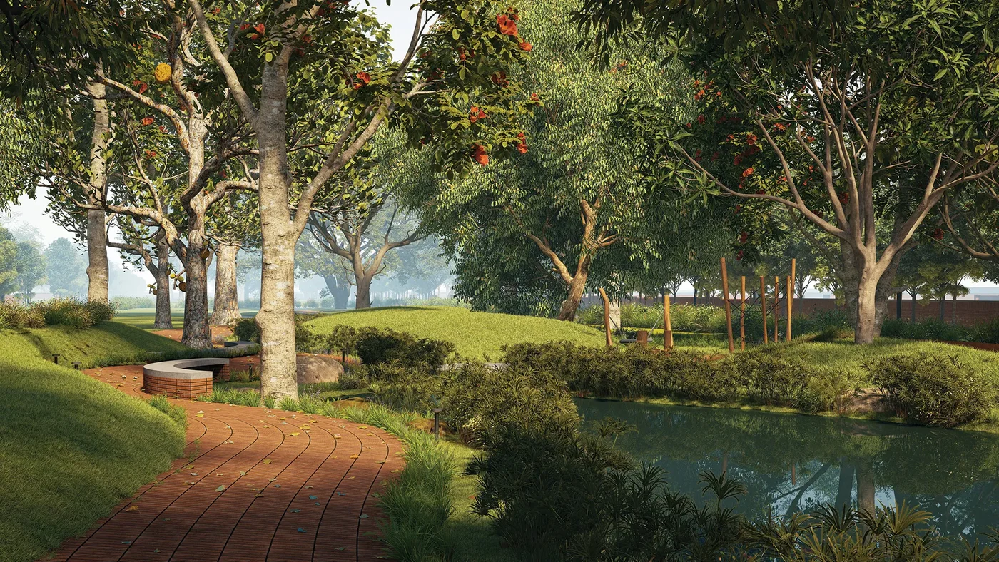 Total Environment Yelahanka project exterior reference image